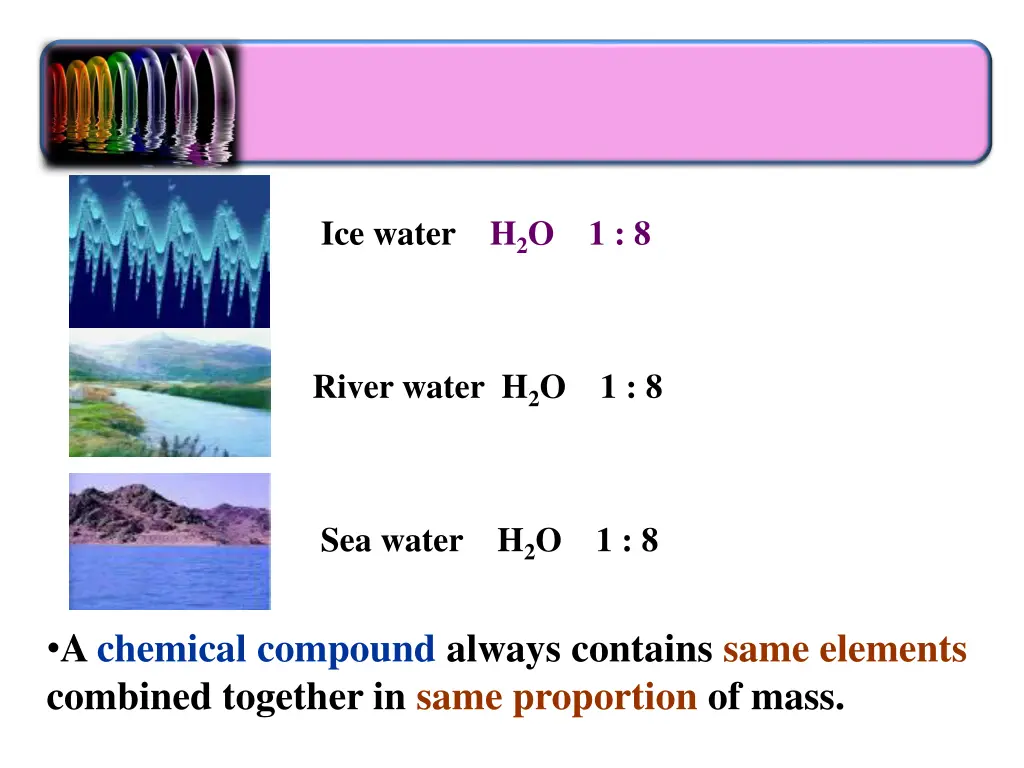 ice water h 2 o 1 8