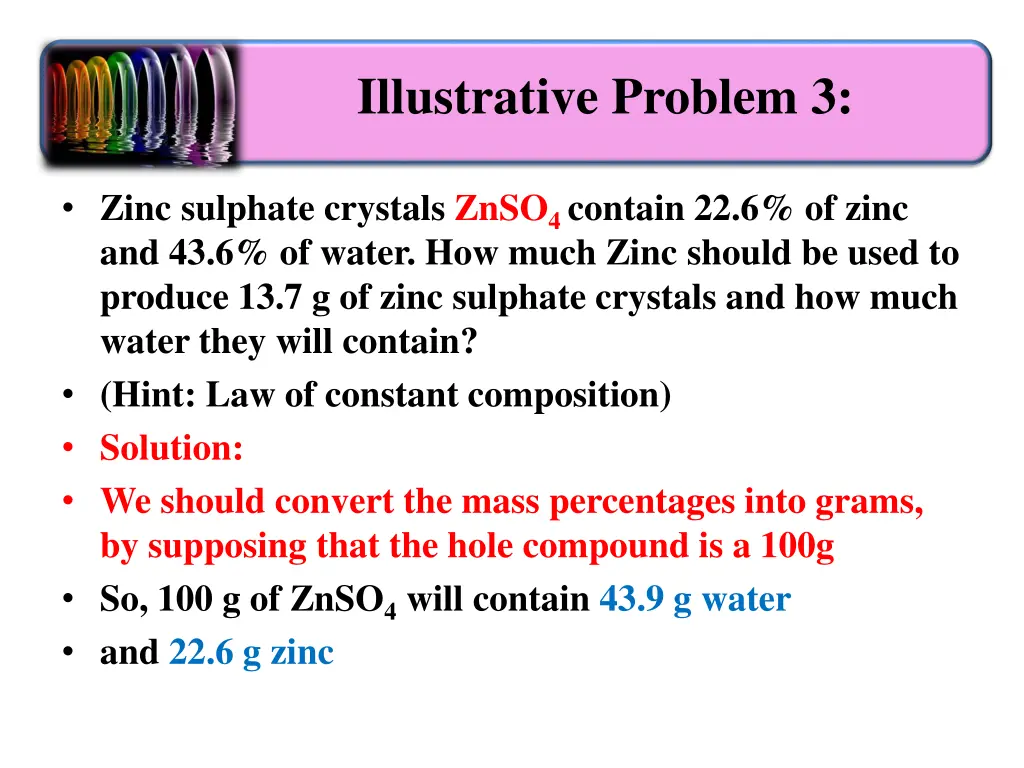 illustrative problem 3