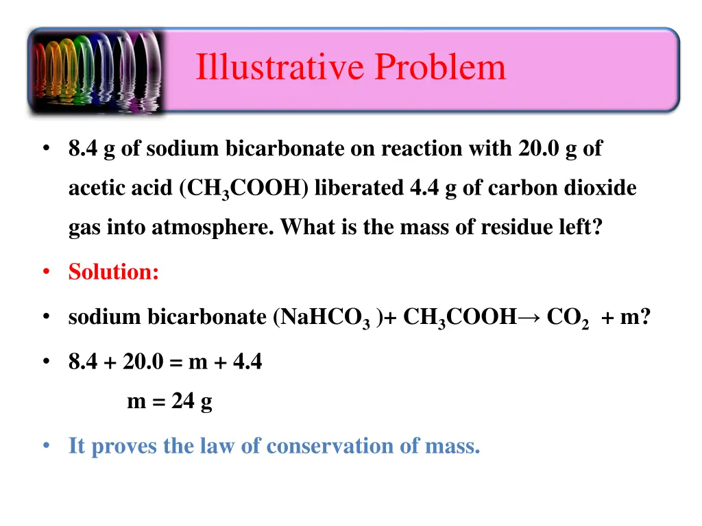 illustrative problem