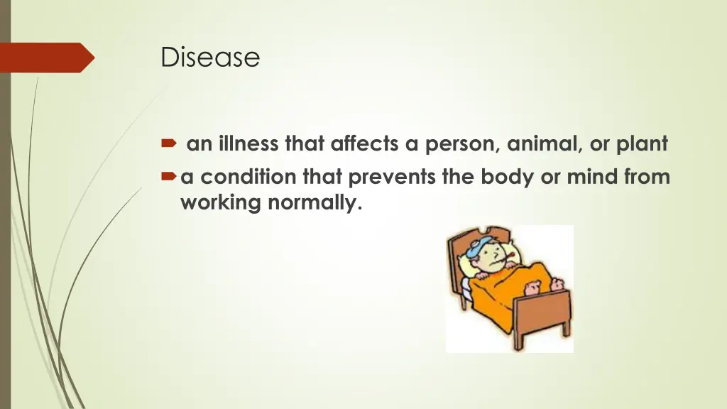 disease