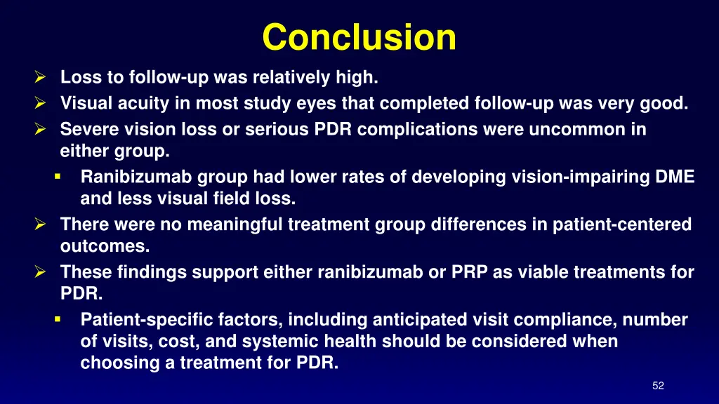 conclusion