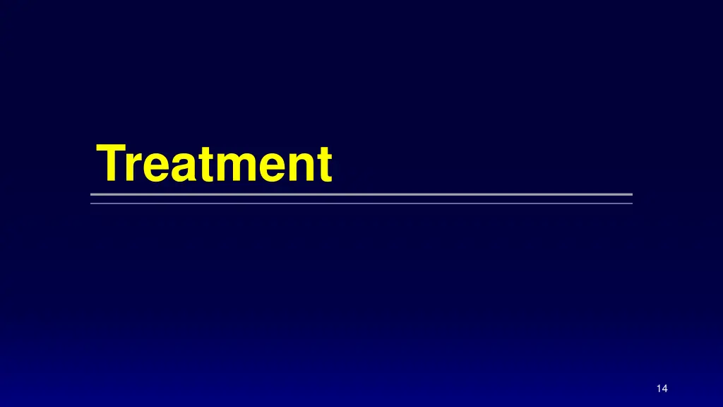 treatment