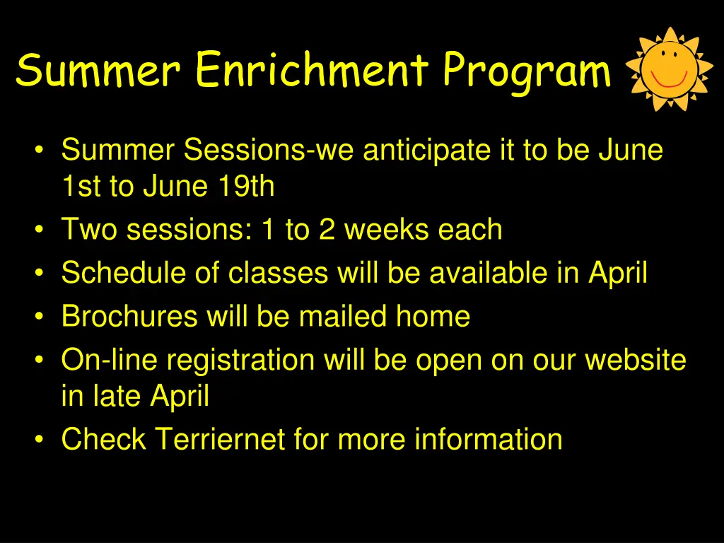 summer enrichment program