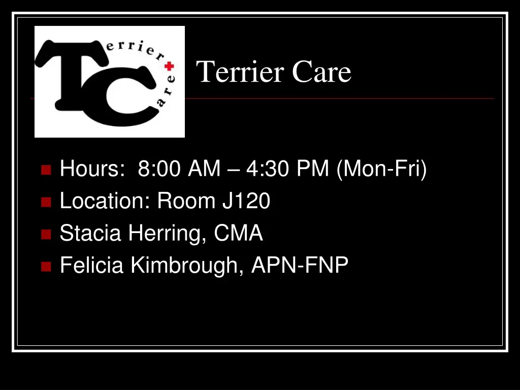 terrier care