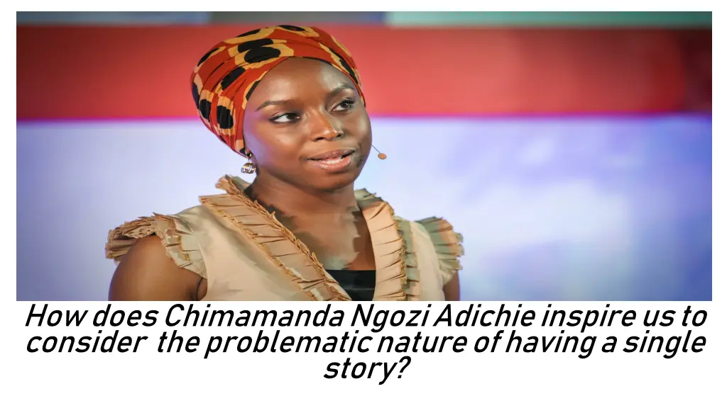 how does chimamanda ngozi adichie inspire