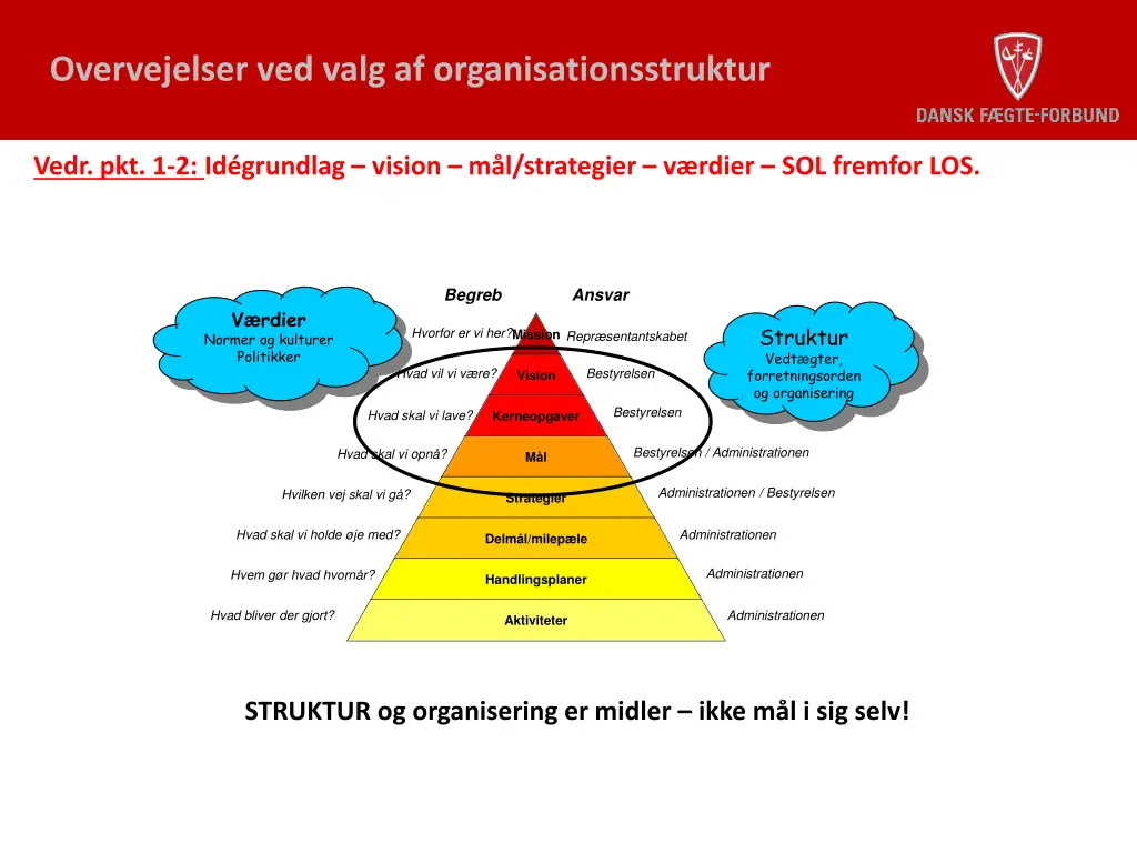 overvejelser ved valg af organisationsstruktur 1