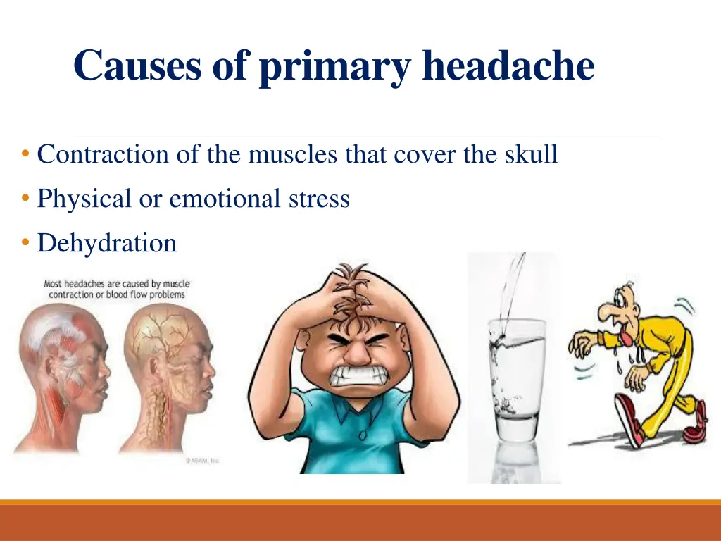 causes of primary headache