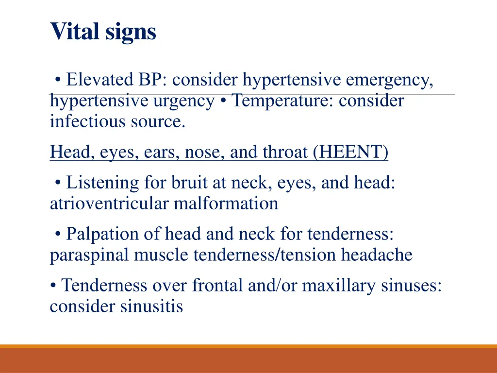 vital signs