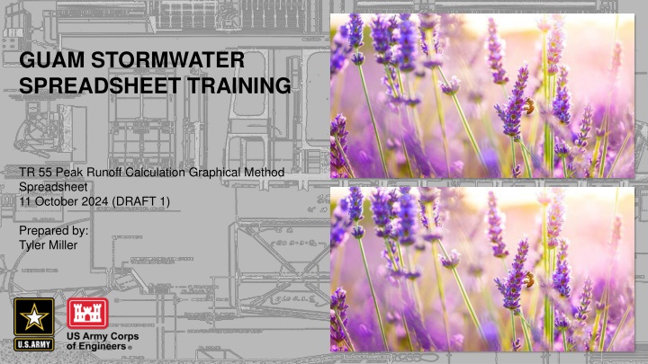 guam stormwater spreadsheet training