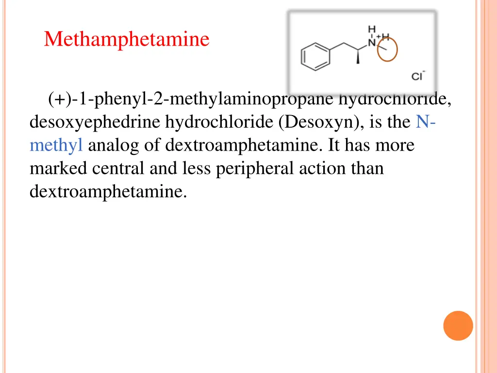 methamphetamine