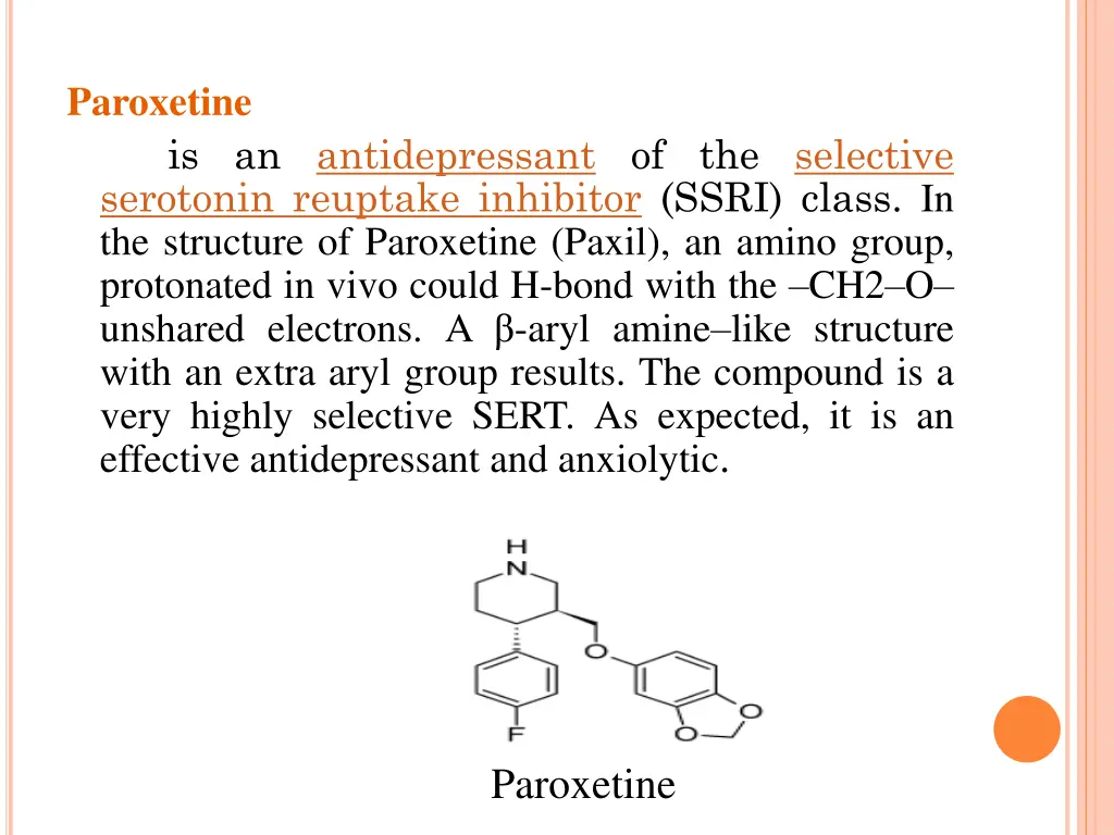 paroxetine
