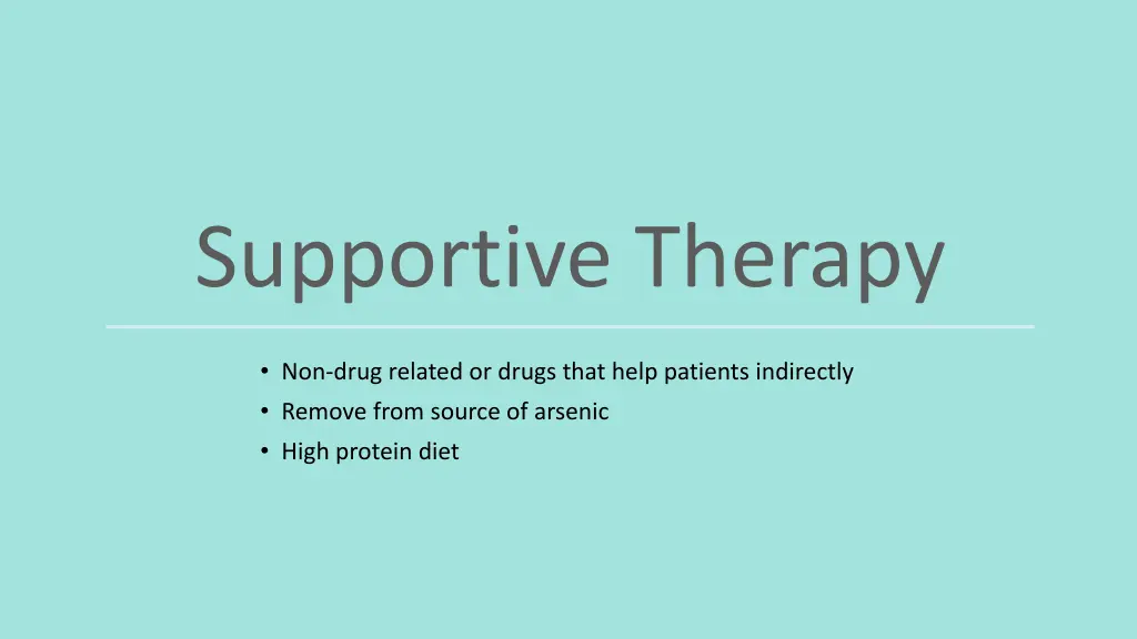supportive therapy