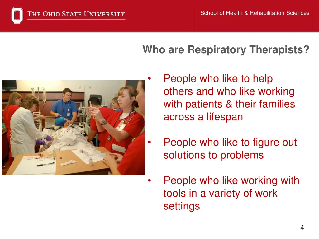 school of health rehabilitation sciences 1