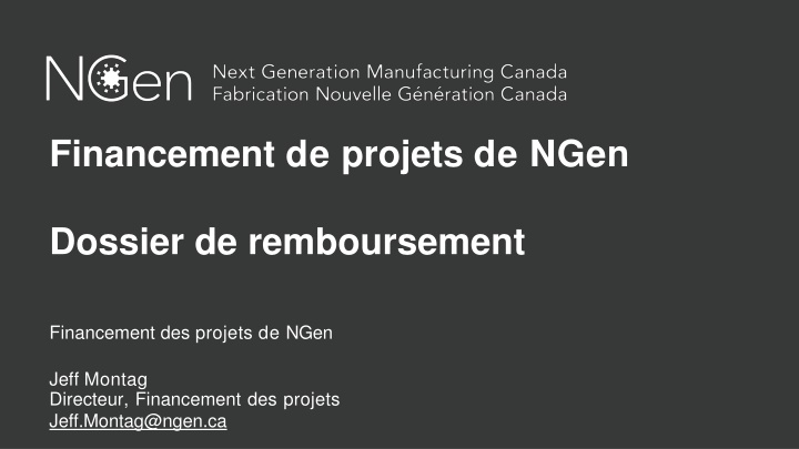 financement de projets de ngen