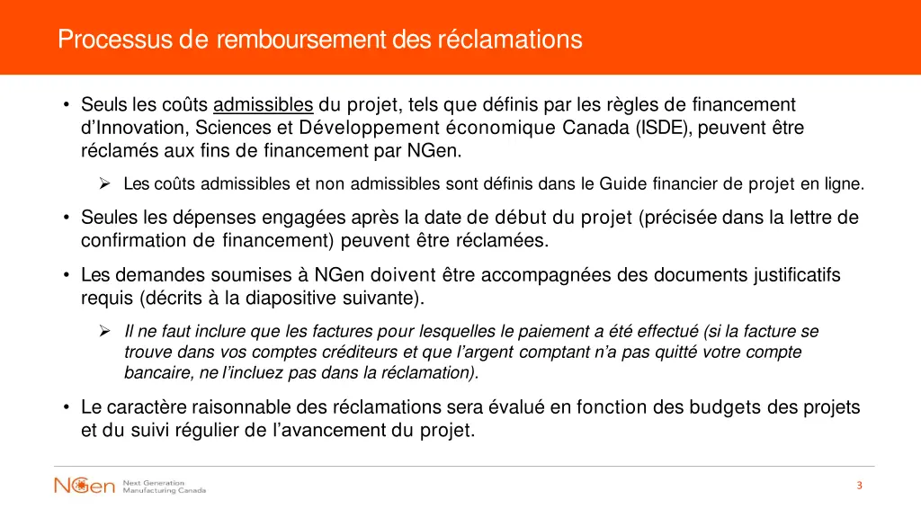 processus de remboursement des r clamations