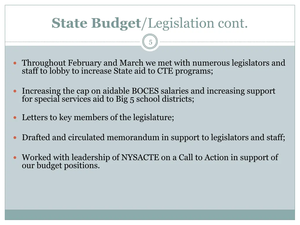 state budget legislation cont 1