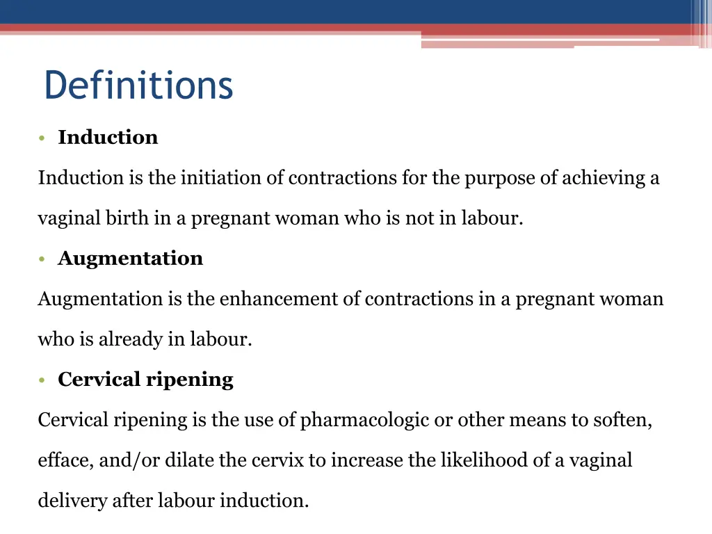 definitions