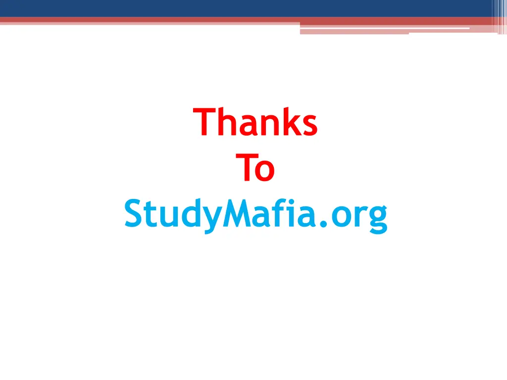 thanks to