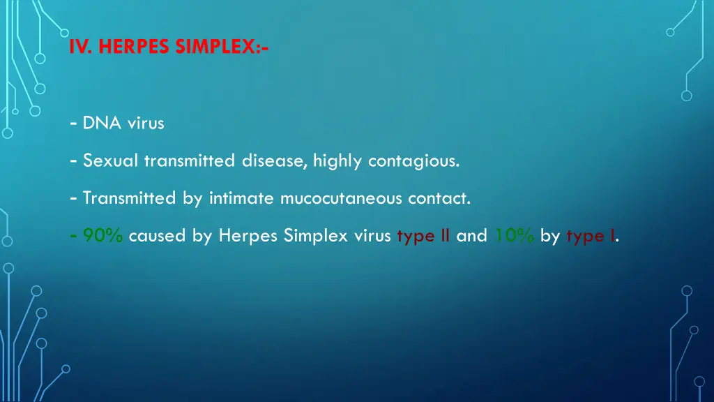 iv herpes simplex