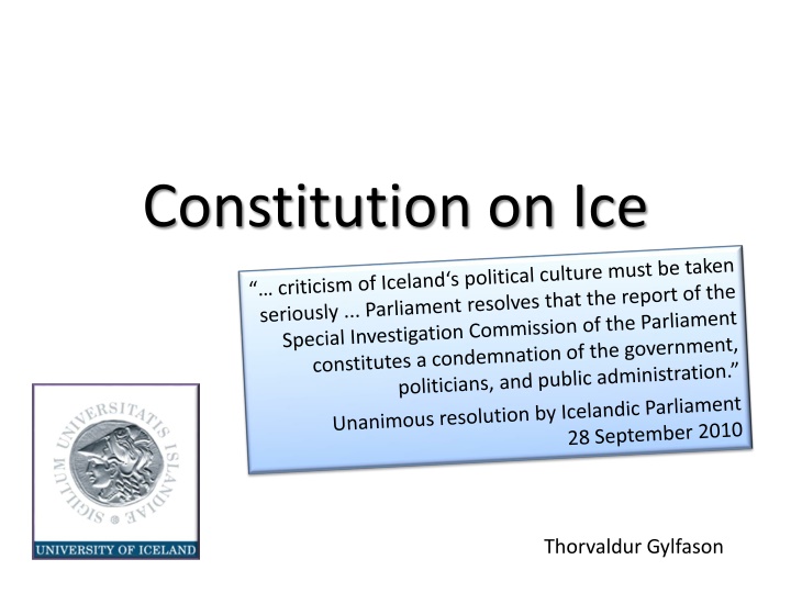 constitution on ice