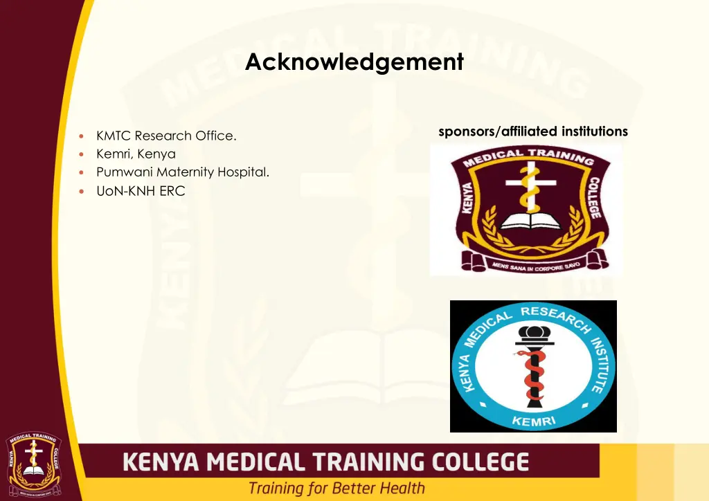 acknowledgement