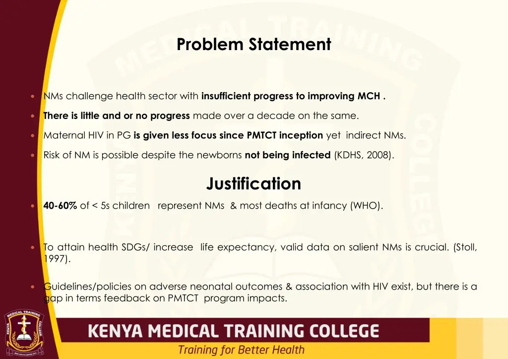problem statement