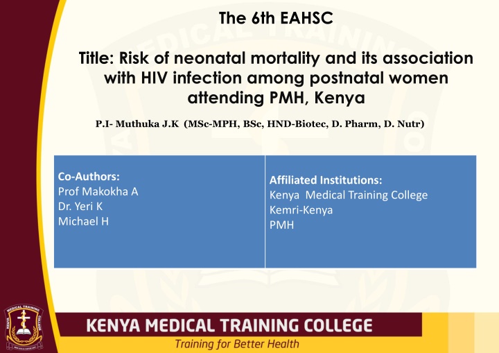 the 6th eahsc