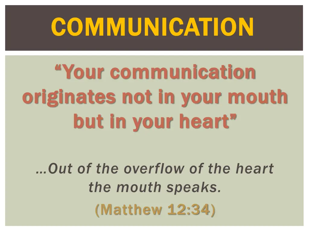 communication communication