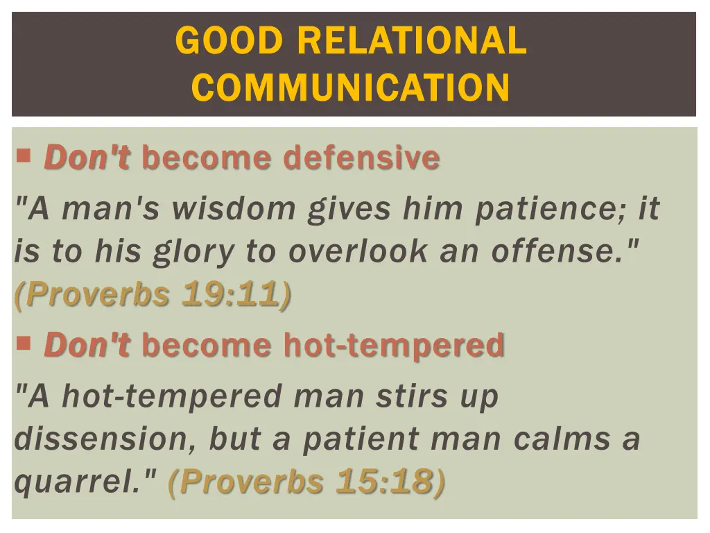 good relational good relational communication 1