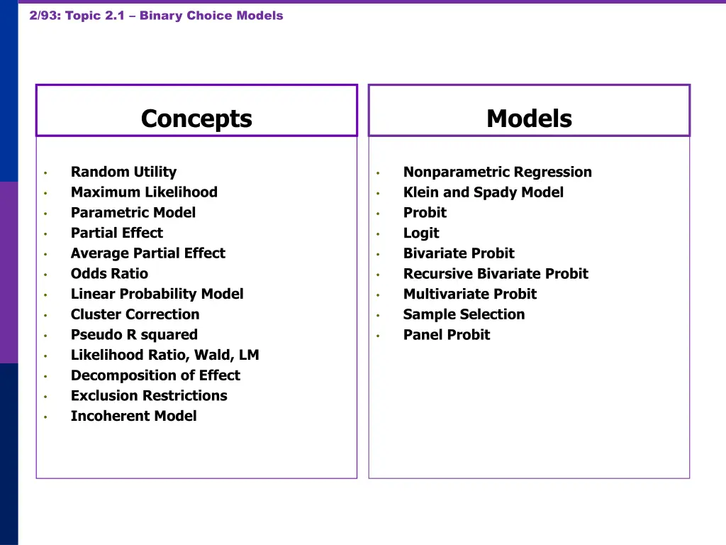 2 93 topic 2 1 binary choice models