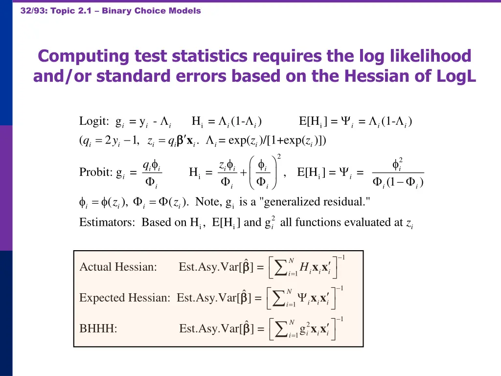 32 93 topic 2 1 binary choice models