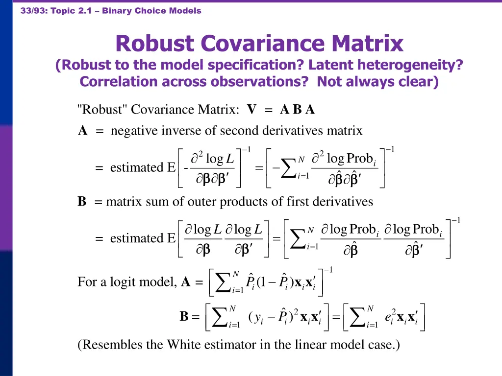 33 93 topic 2 1 binary choice models
