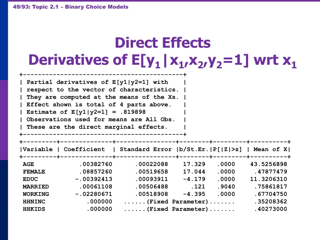 49 93 topic 2 1 binary choice models