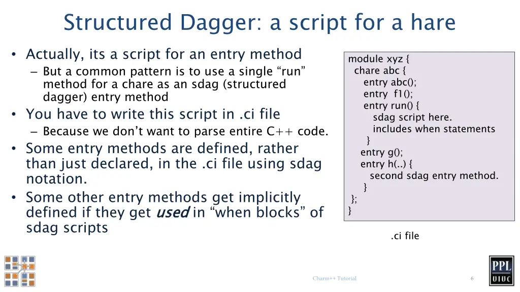 structured dagger a script for a hare actually