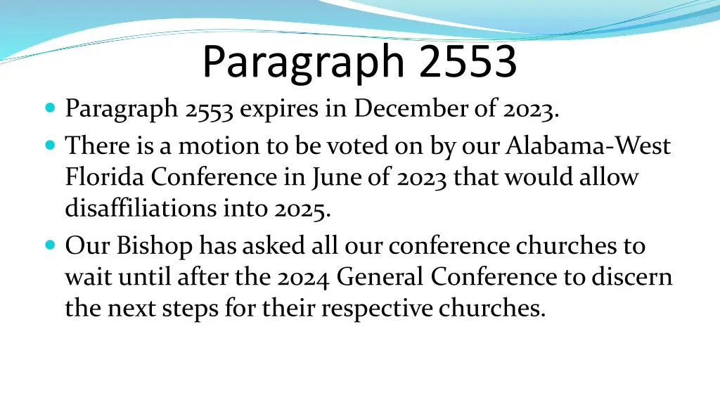 paragraph 2553 paragraph 2553 expires in december