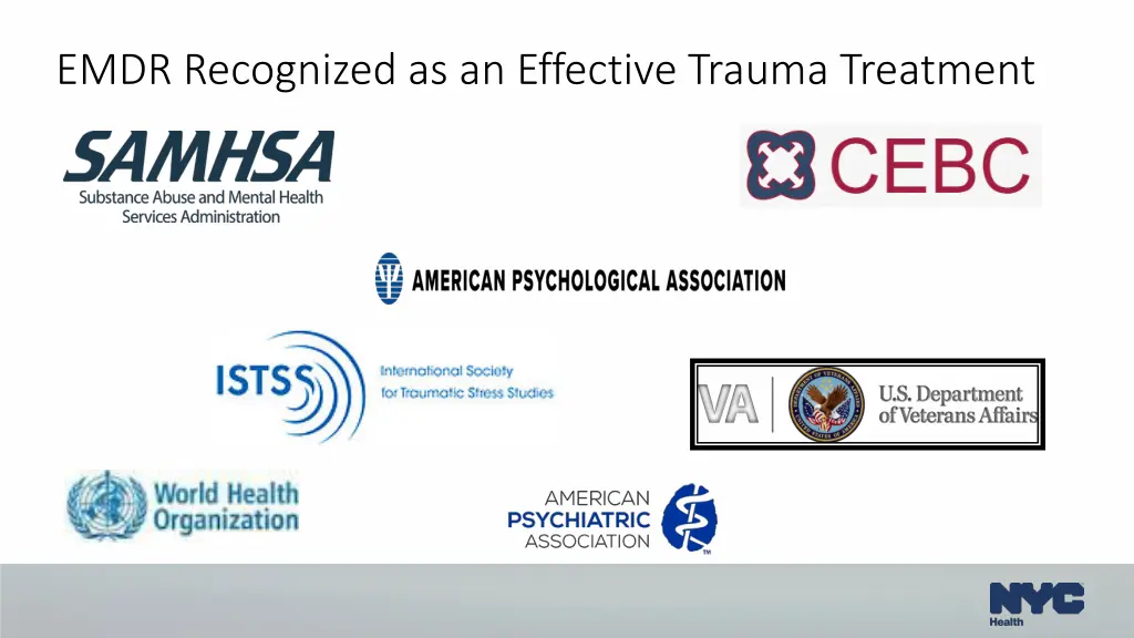 emdr recognized as an effective trauma treatment