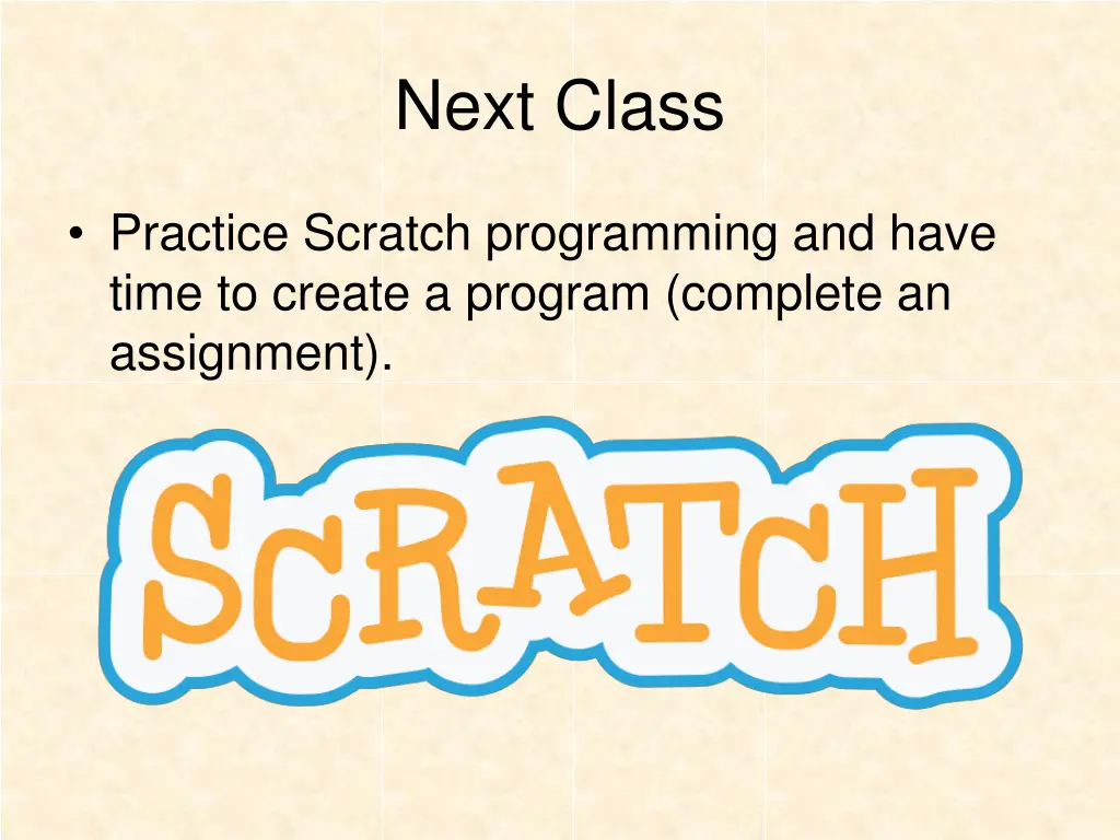 next class