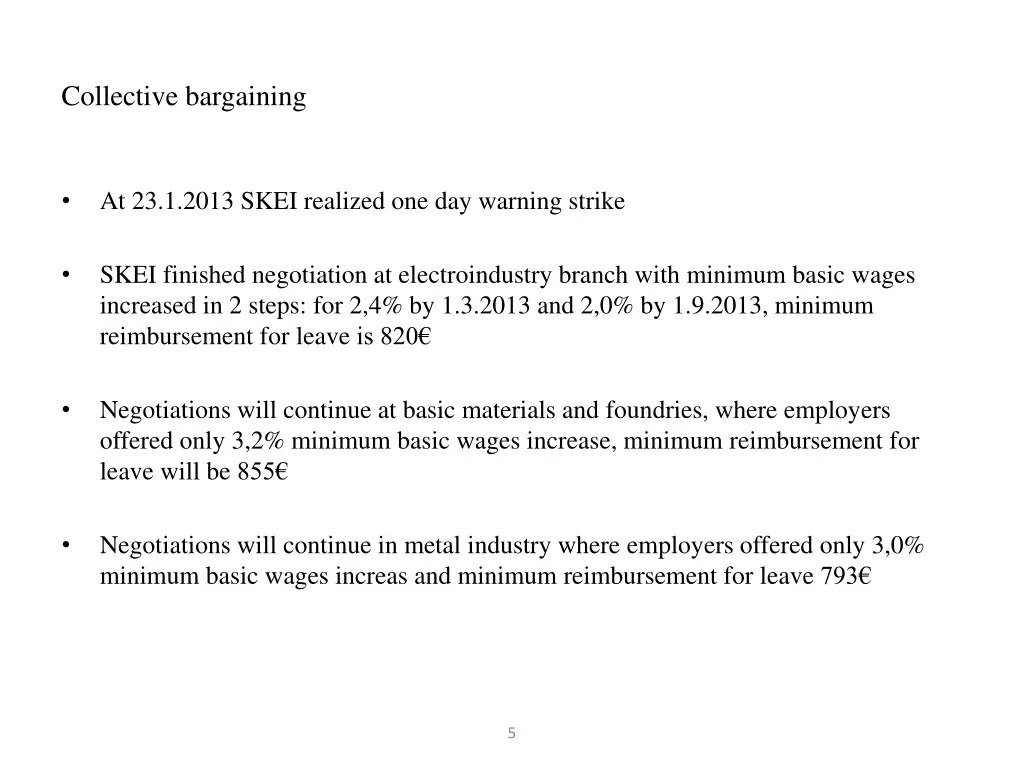 collective bargaining