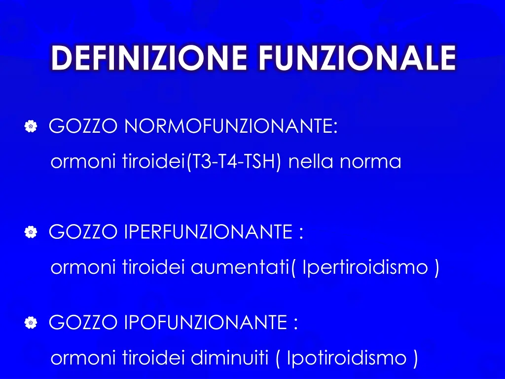 definizione funzionale