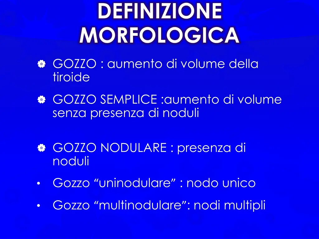 definizione morfologica
