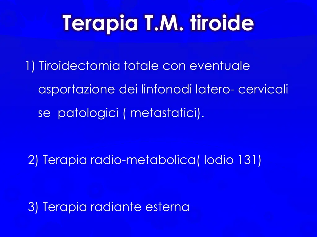 terapia t m tiroide