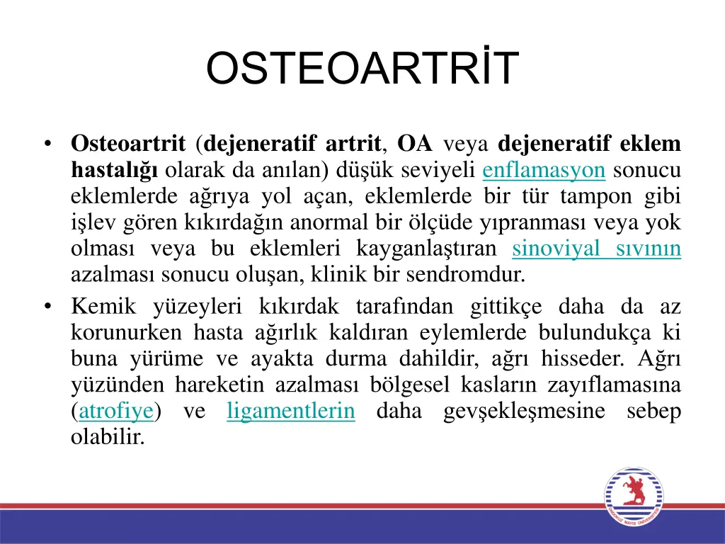 osteoartr t