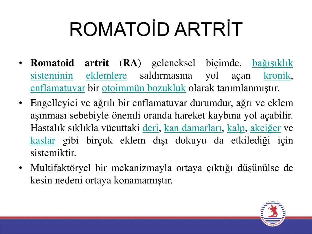romato d artr t