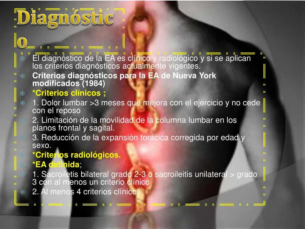 el diagn stico de la ea es cl nico y radiol gico