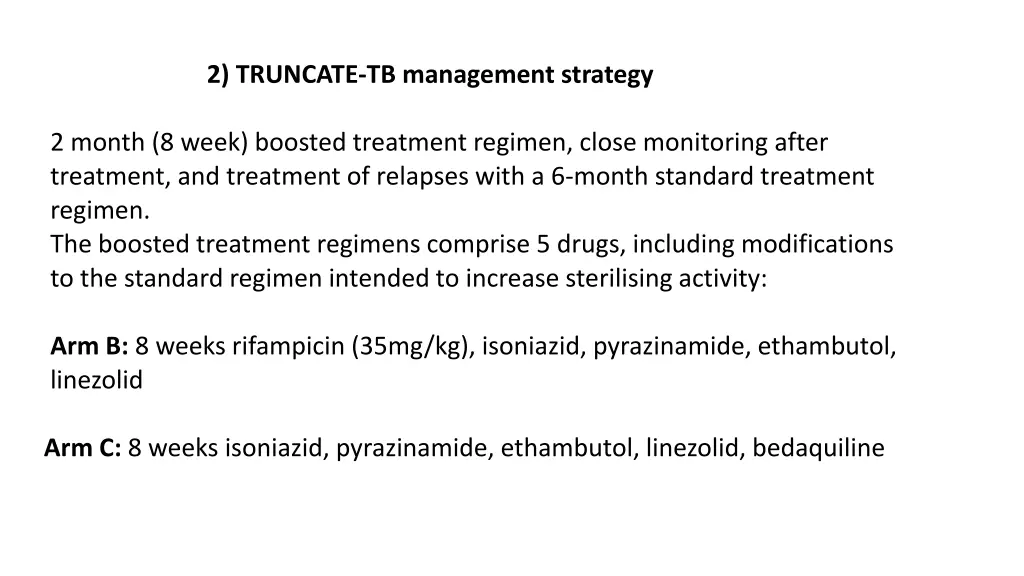 2 truncate tb management strategy