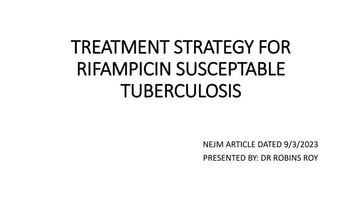 treatment strategy for treatment strategy