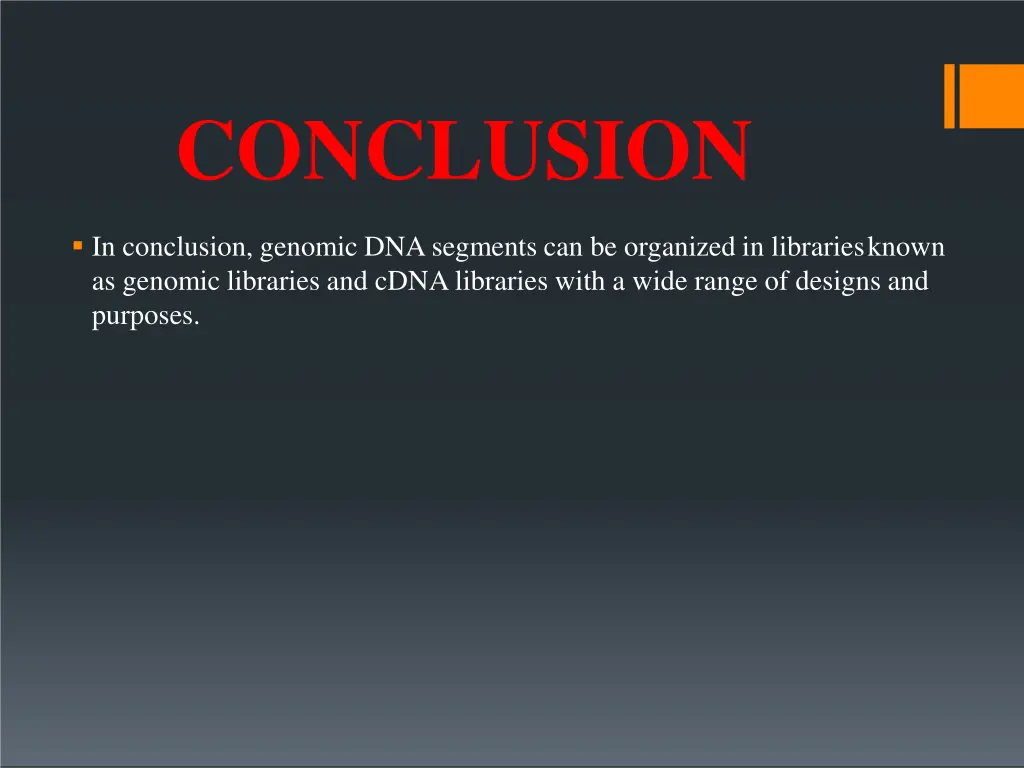 conclusion