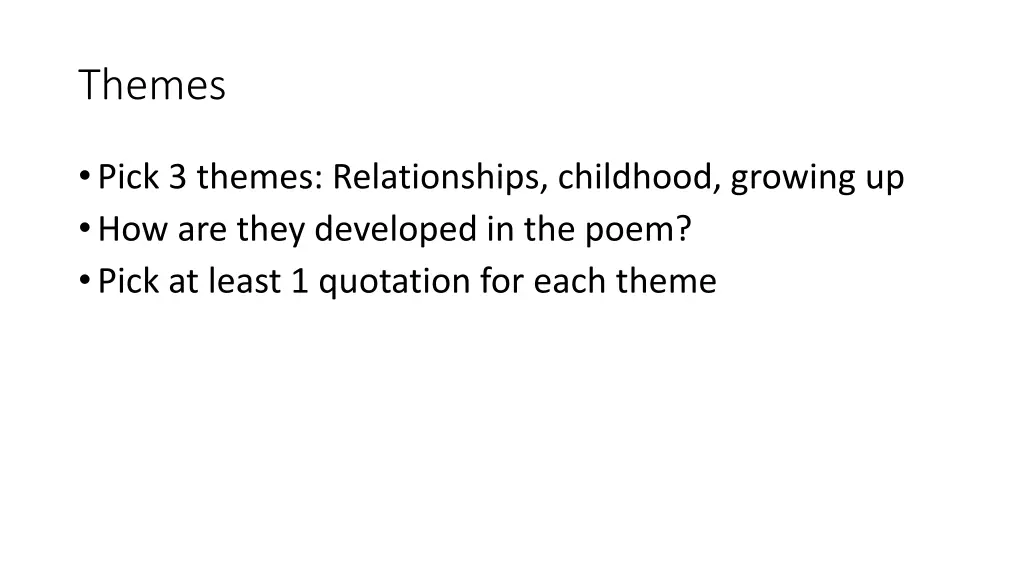 themes