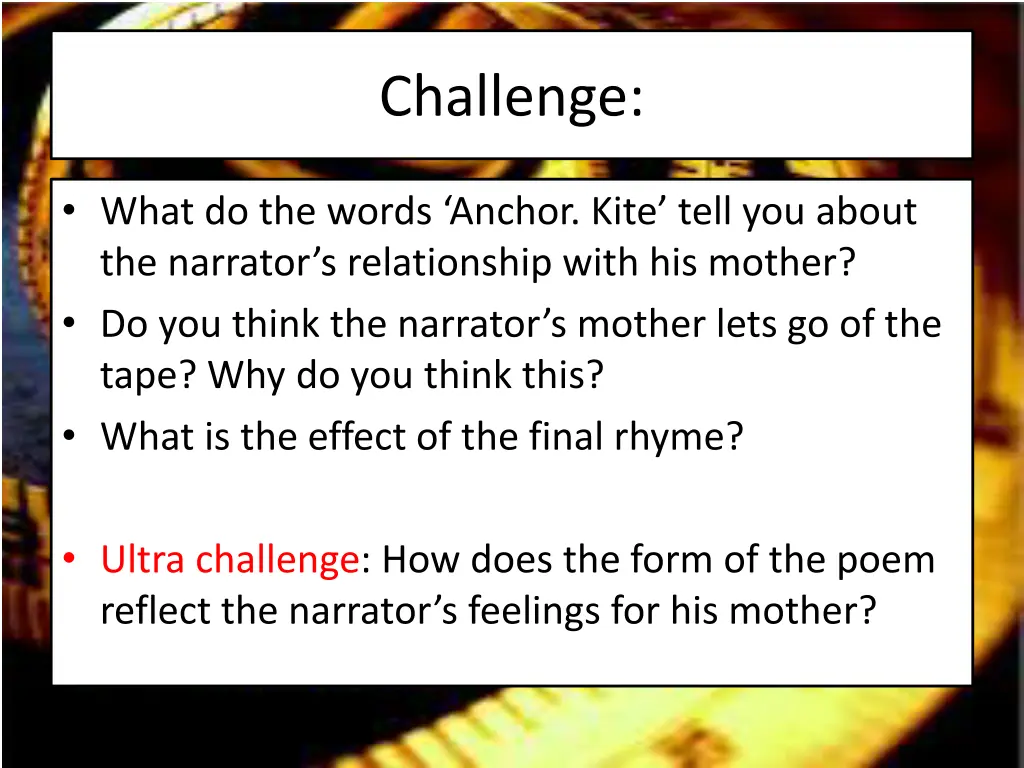 challenge