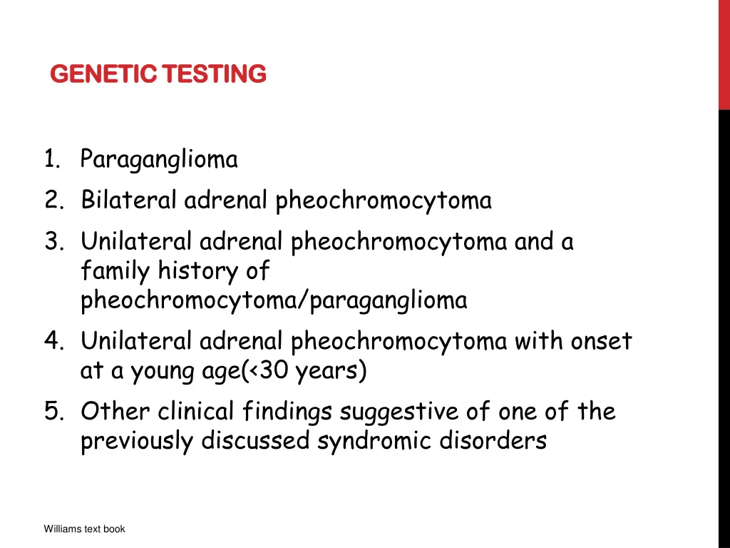 genetic testing genetic testing